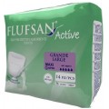 Подгузники-трусики для взрослых FLUFSAN Active Supernight Maxi, размер L, 14 шт