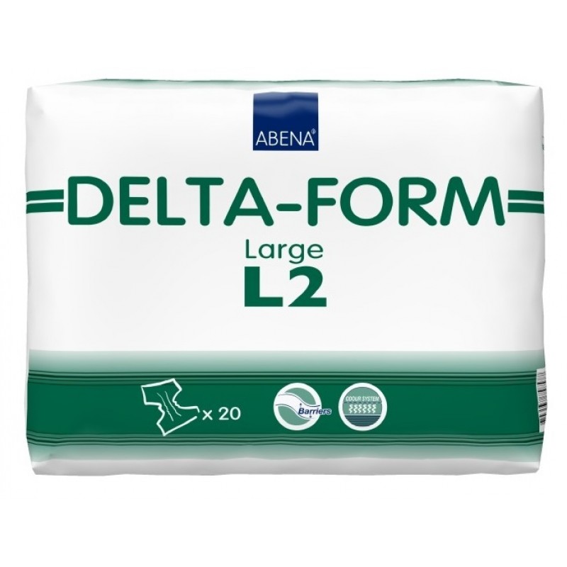 Подгузники Abena Delta-Form / Абена Дельта-Форм размер L2, 20 шт