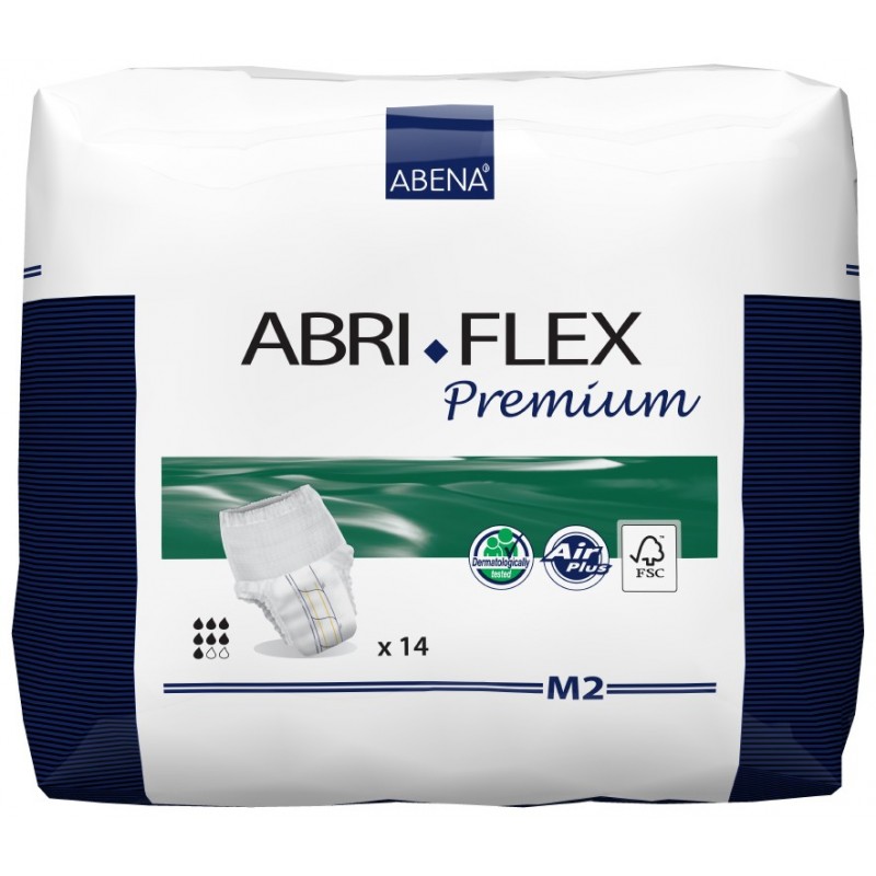 Подгузники трусы Abena Abri-Flex Premium / Абена Абри-Флекс Премиум размер M2, 14 шт