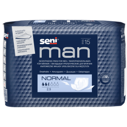 Прокладки для мужчин Seni Man Normal / Сени Мен Нормал, 15 шт