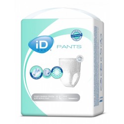 Подгузники-трусы iD Pants Basic / Айди Пантс Бейсик размер L, 10 шт