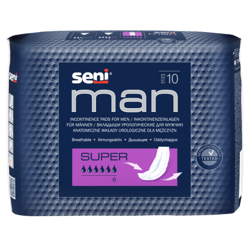Прокладки для мужчин Seni Man Super / Сени Мен Супер, 20 шт