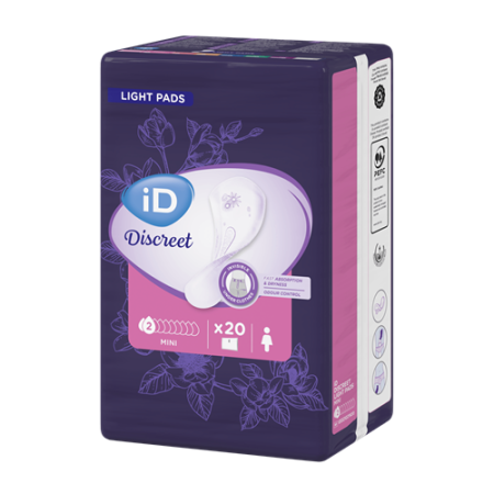 Прокладки урологические ID Light Discreet Mini, 20 шт ЧЗ