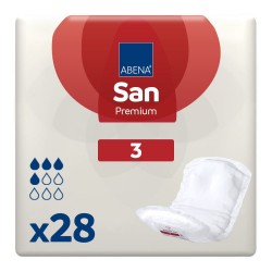 Прокладки урологические Abena Abri-San 3 Premium / Абена Абри-Сан 3 Премиум, 28 шт